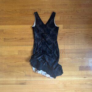 Bebe Black Lace Bodycon Dress